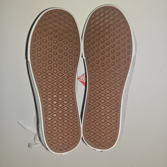 New Vans Old Skool Sneakers Blue Canvas Suede Classic Skate Shoes - Picture 4 of 5